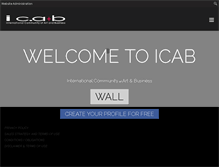 Tablet Screenshot of icaab.com